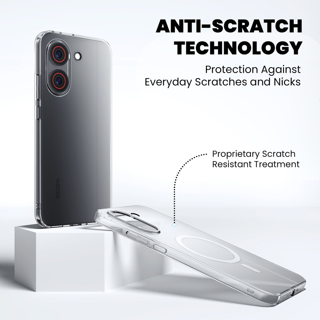 Anti-Yellow Clear Case - Redmi Turbo 5