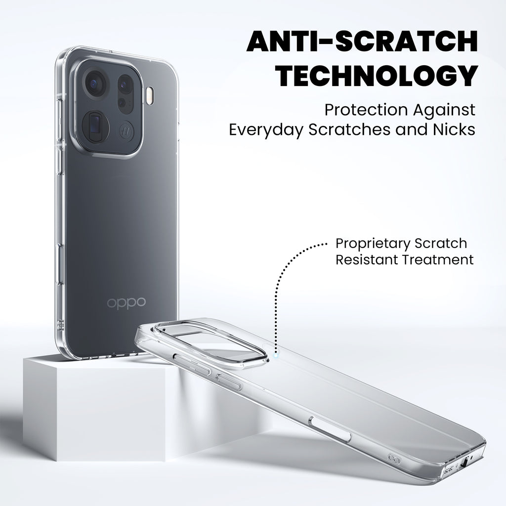 Anti-Yellow Clear Case Oppo A Series