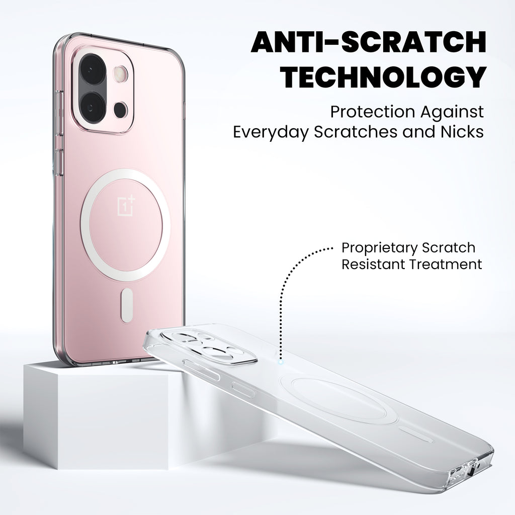 Anti-Yellow Magsafe Clear Case - OnePlus N6