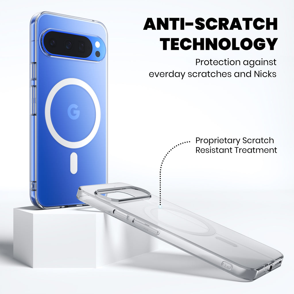 Anti-Yellow Magsafe Clear Case Google Pixel