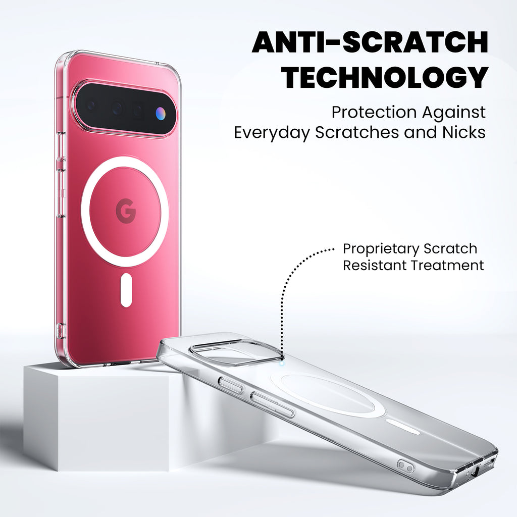 Anti-Yellow Magsafe Clear Case Google Pixel