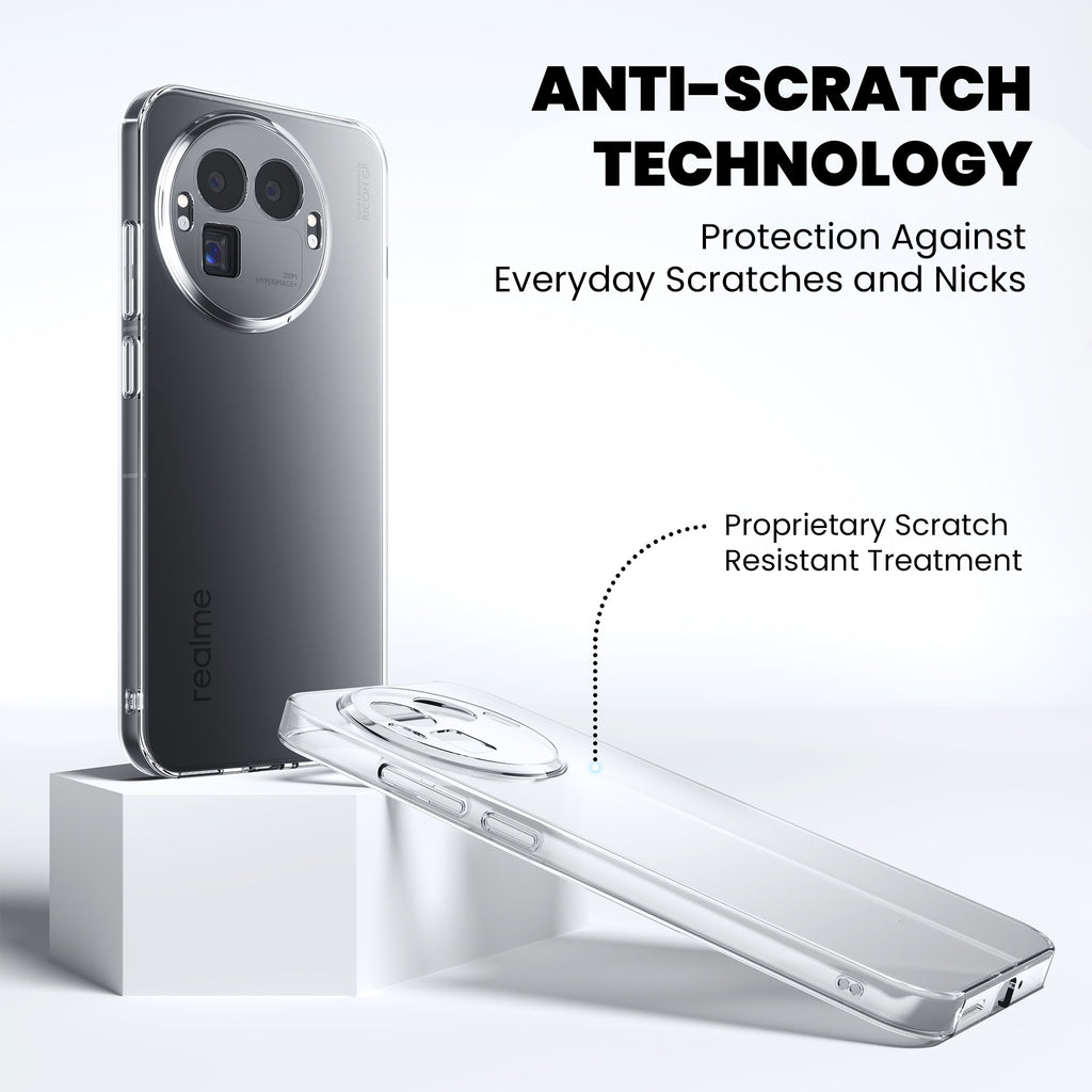 Anti-Yellow Clear Case - Realme Narzo 70x 5G