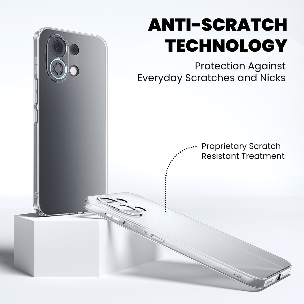 Anti-Yellow Clear Case Oppo K Series