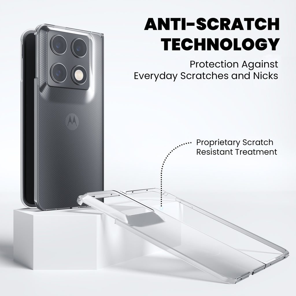 Anti-Yellow Clear Case - Motorola Razr Fold