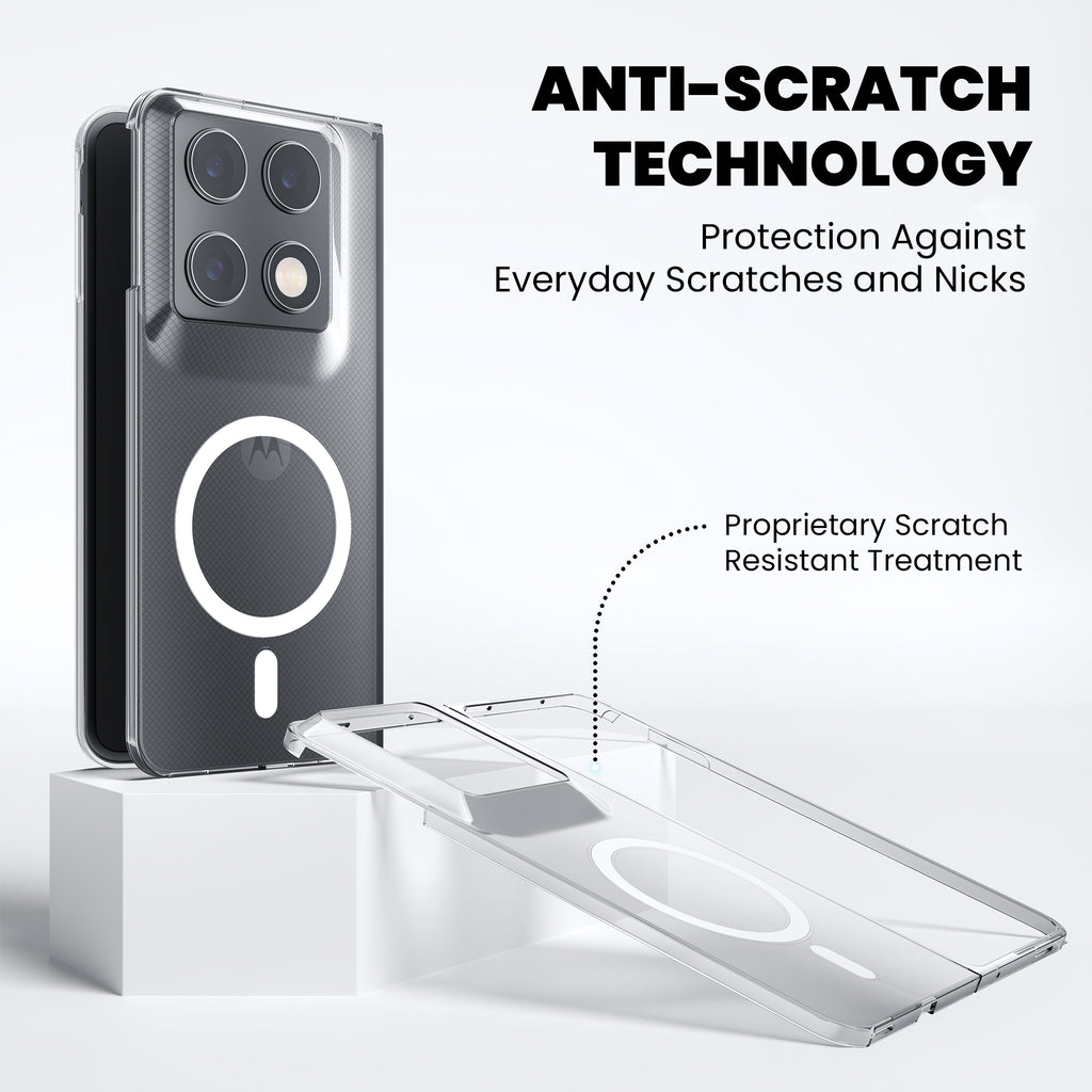 Anti-Yellow Magsafe Clear Case - Motorola Razr Fold