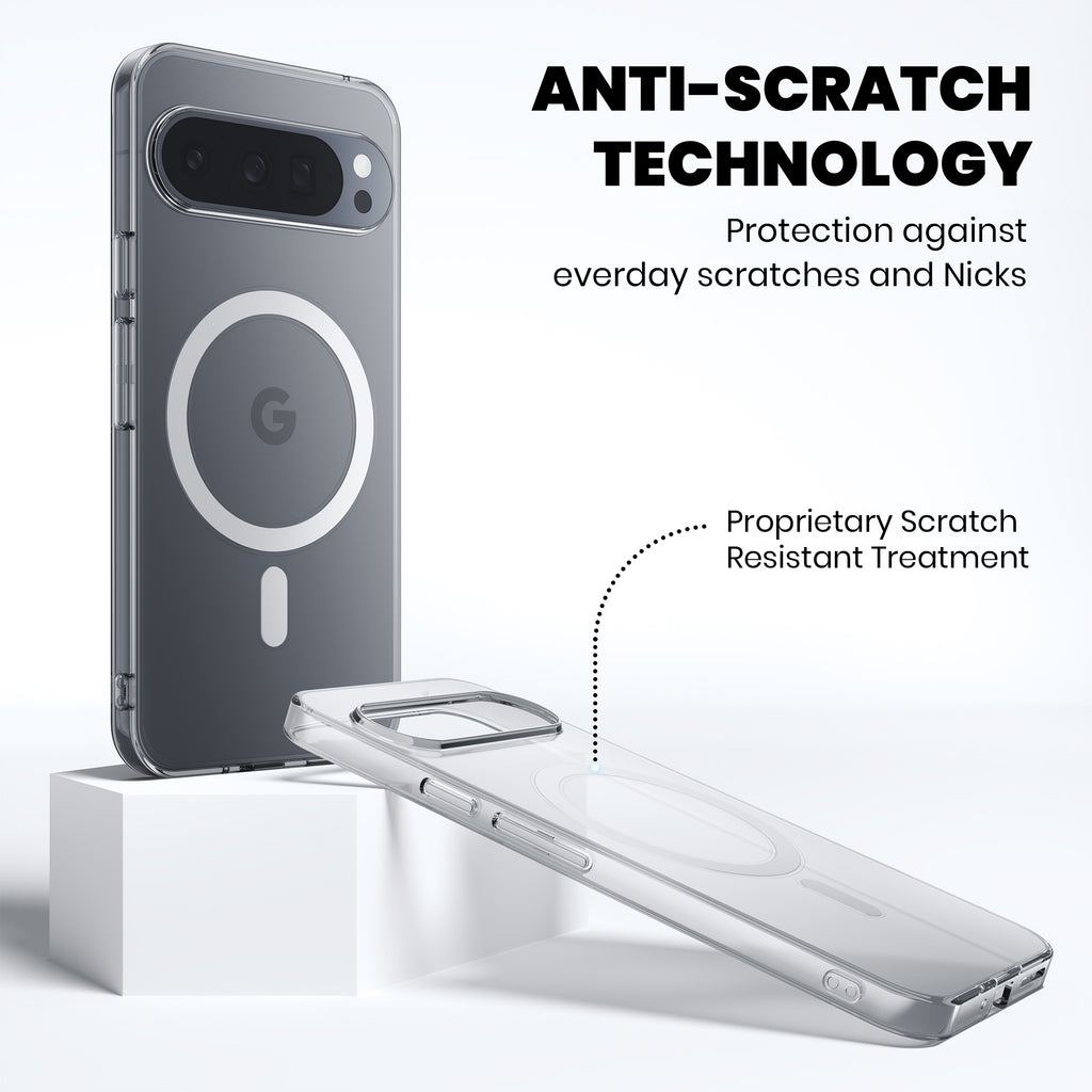 Anti-Yellow Magsafe Clear Case Google Pixel