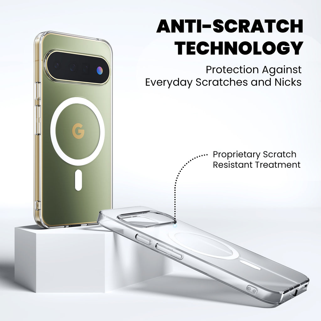 Anti-Yellow Magsafe Clear Case Google Pixel