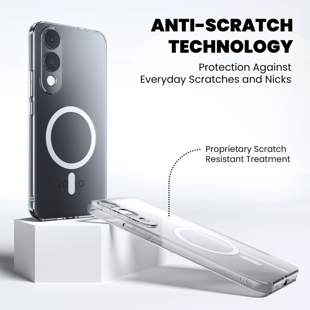 Anti-Yellow Magsafe Clear Case - iQOO Z11x 5G