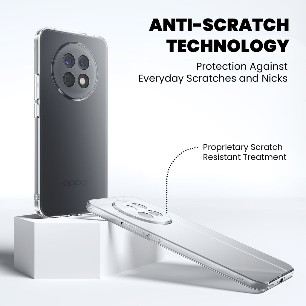 Anti-Yellow Clear Case Oppo X Series