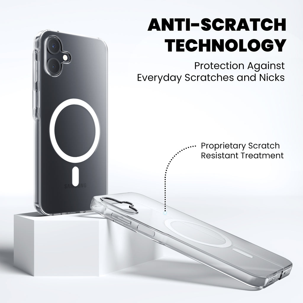 Anti-Yellow Magsafe Clear Case Samsung M Series