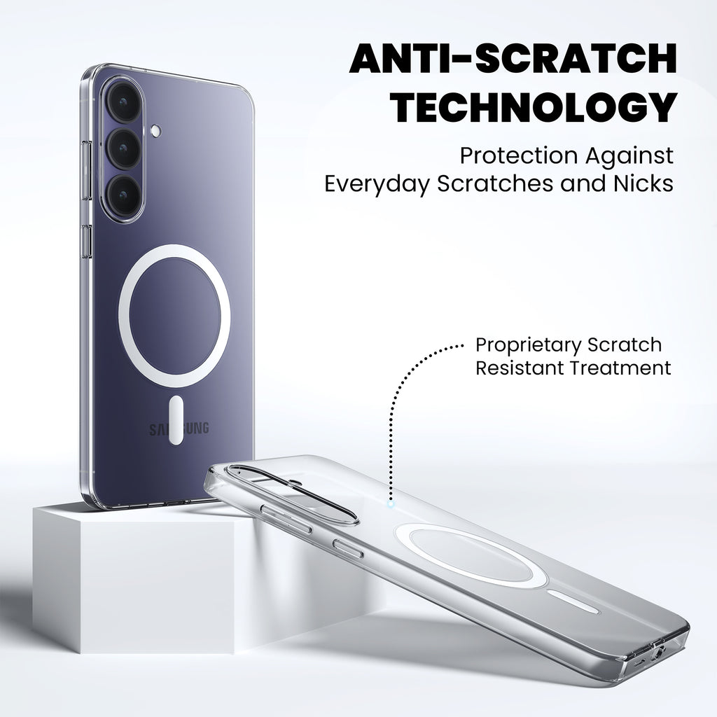 Anti-Yellow Magsafe Clear Case Samsung S Series