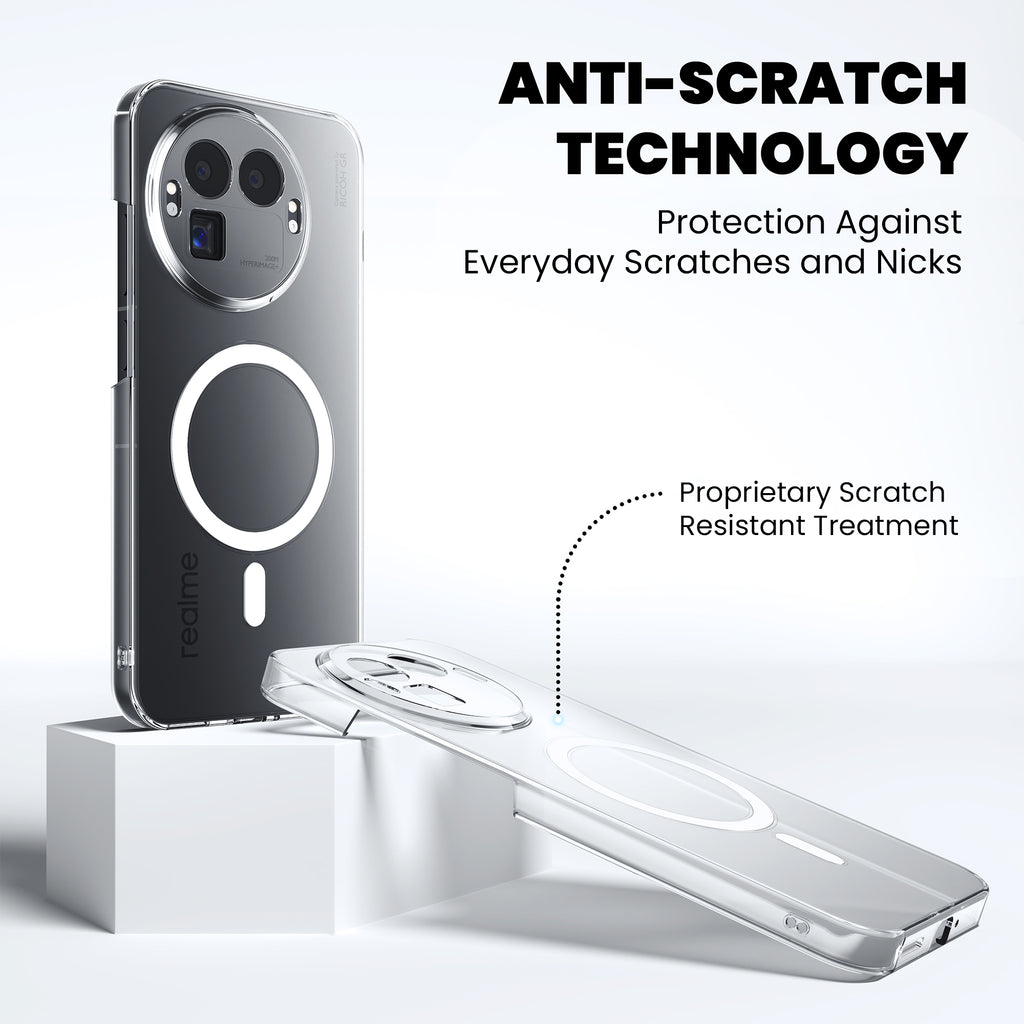 Anti-Yellow Magsafe Clear Case - Realme Narzo 60 Pro 5G