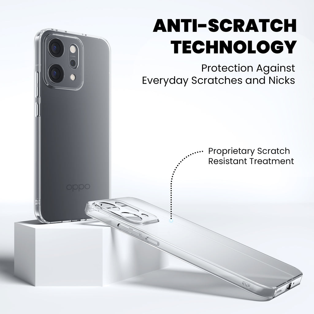 Anti-Yellow Clear Case Oppo K Series
