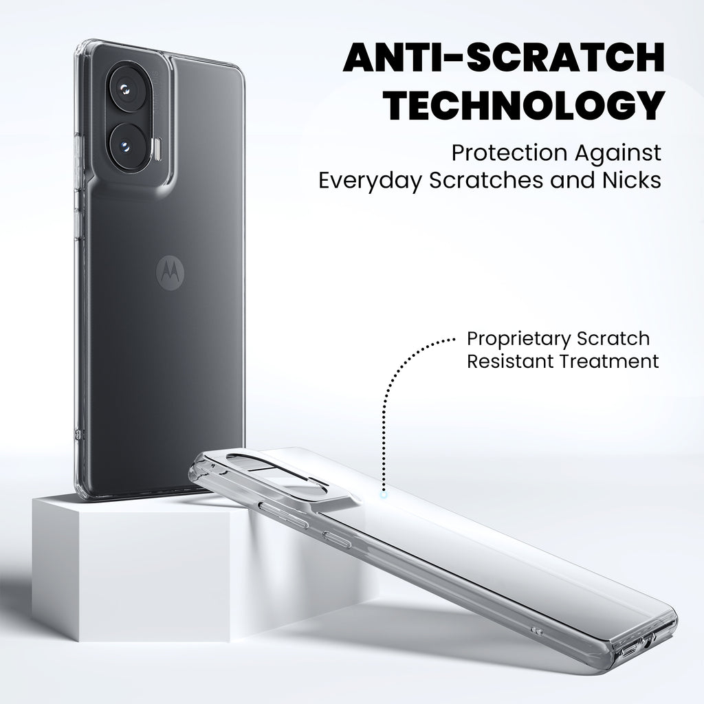 Anti-Yellow Clear Case - Moto G32