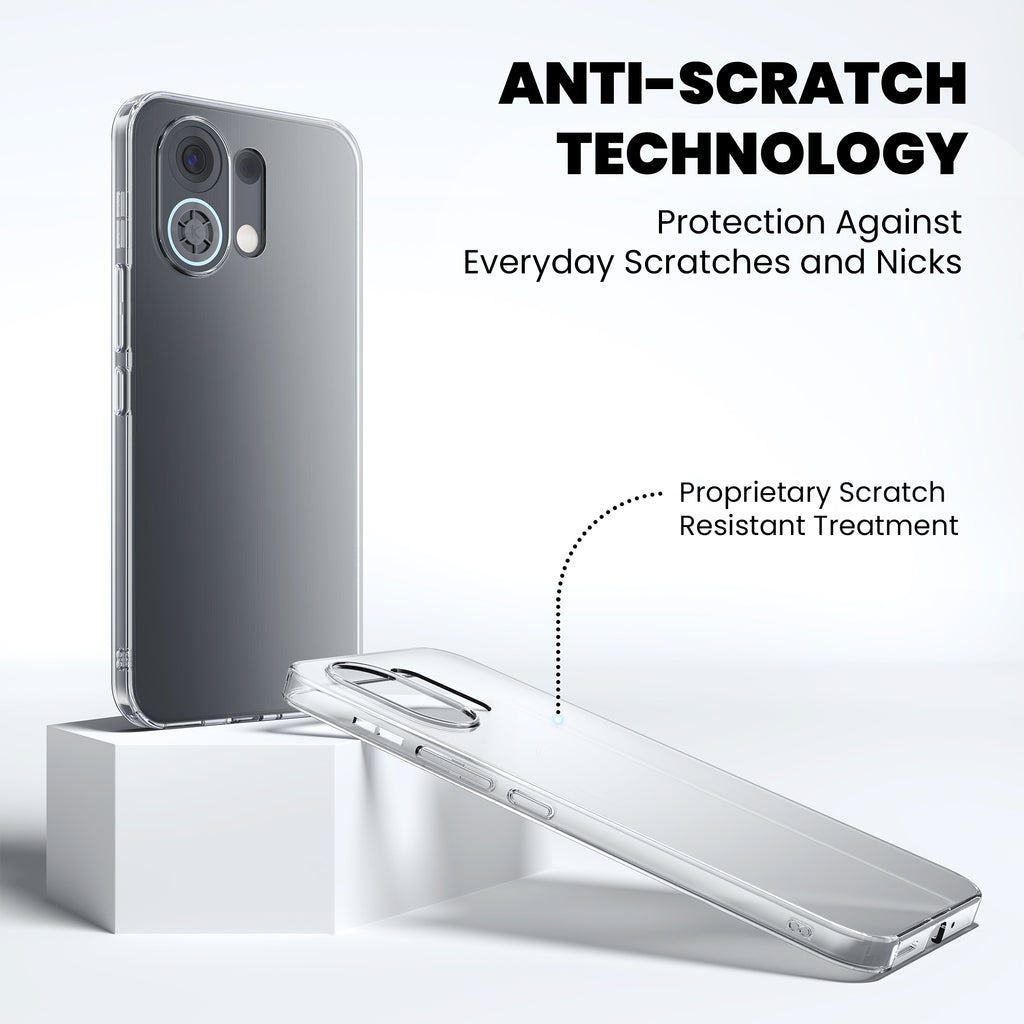 Anti-Yellow Clear Case Oppo A Series