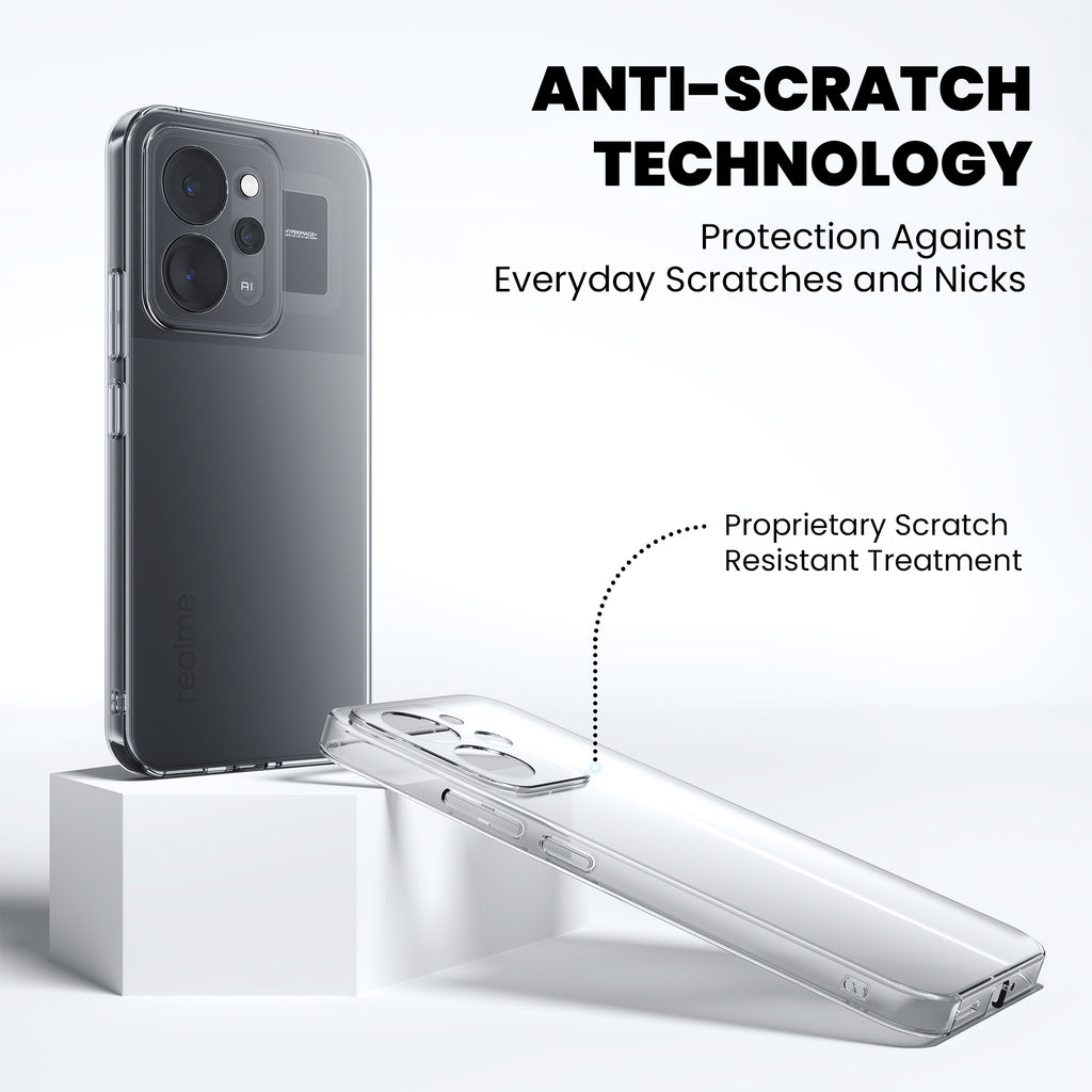 Anti-Yellow Clear Case - Realme Narzo Power 5G
