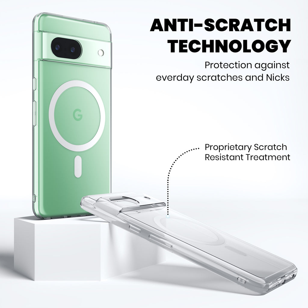 Anti-Yellow Magsafe Clear Case Google Pixel
