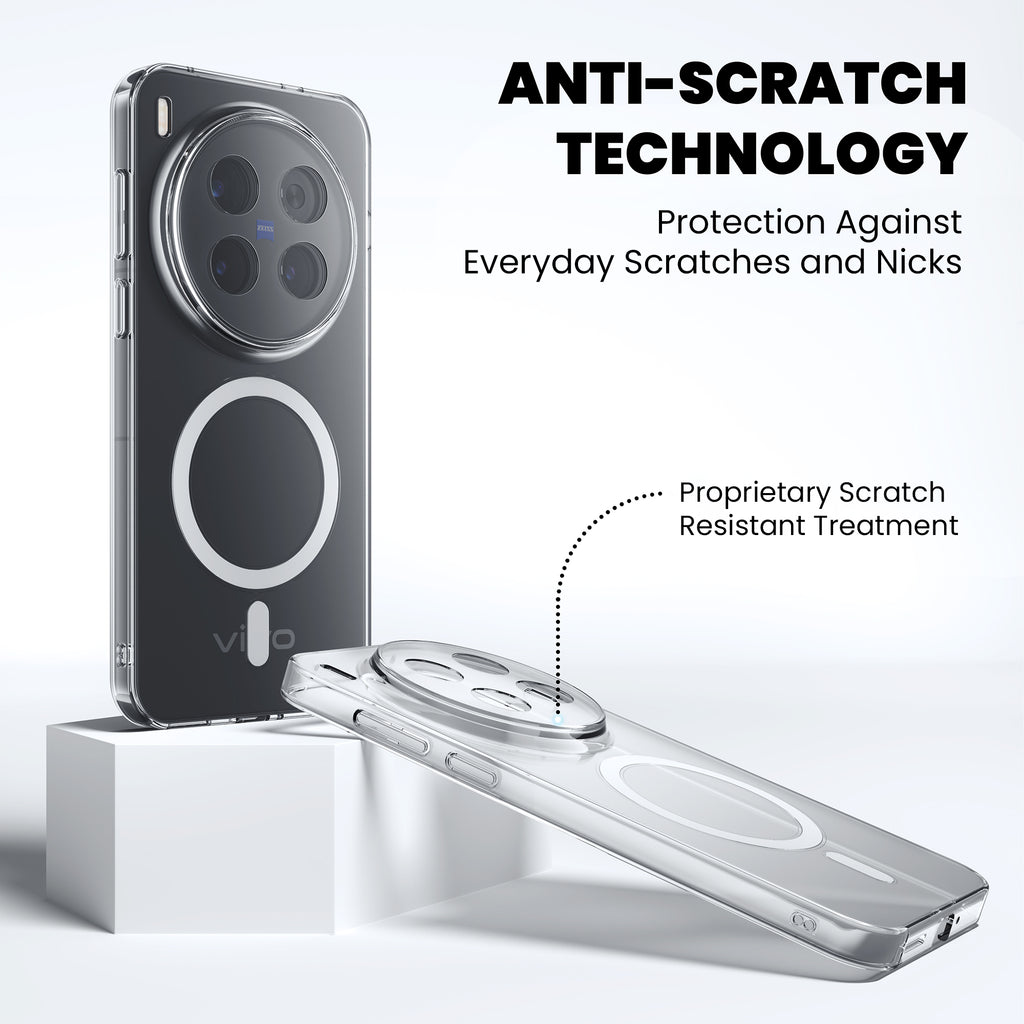 Anti-Yellow Magsafe Clear Case - Vivo Y02
