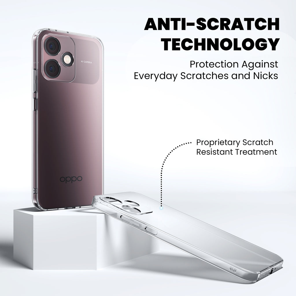 Anti-Yellow Clear Case Oppo A Series