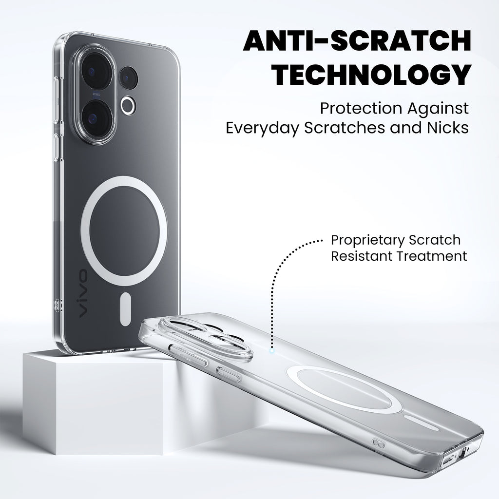 Anti-Yellow Magsafe Clear Case - Vivo Y18i