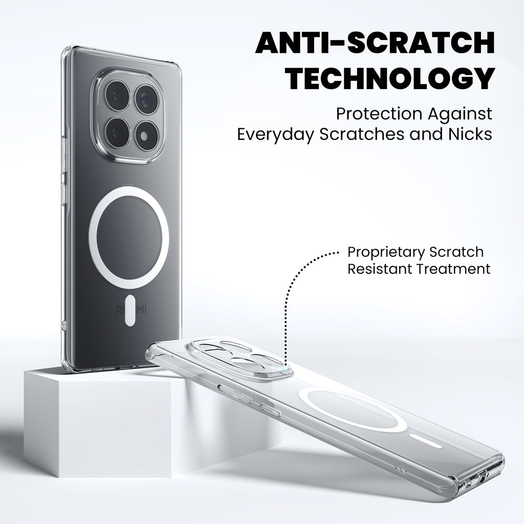 Anti-Yellow Magsafe Clear Case - Redmi Note 15 Pro 5G