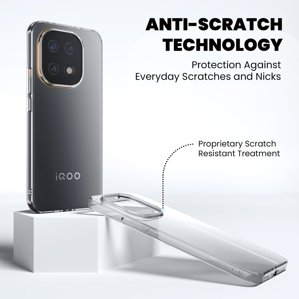 Anti-Yellow Clear Case - iQOO Z9s 5G