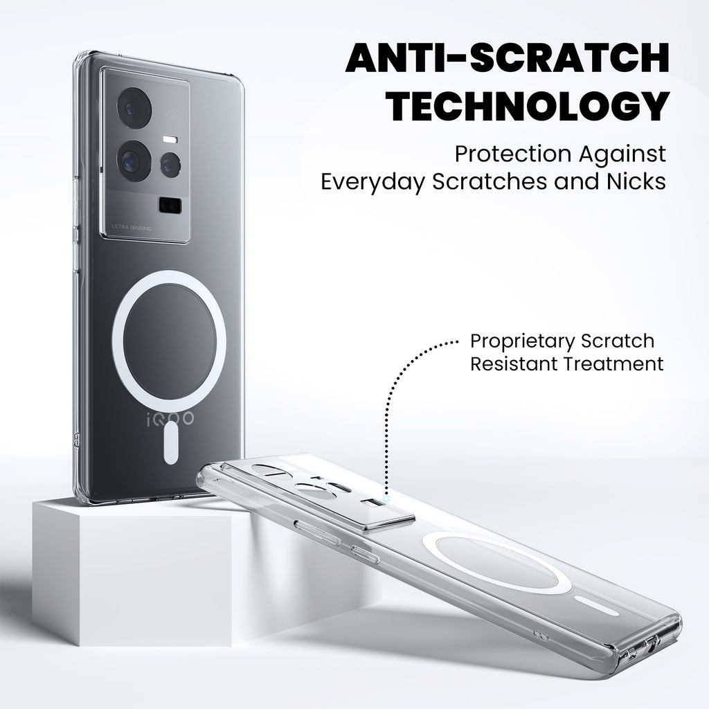 Anti-Yellow Magsafe Clear Case - iQOO Z5 5G