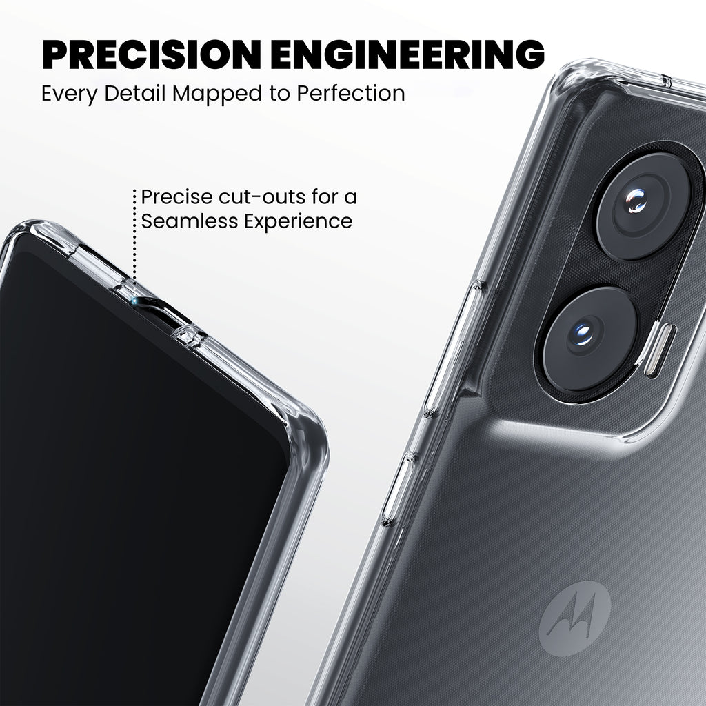 Anti-Yellow Clear Case - Moto G32