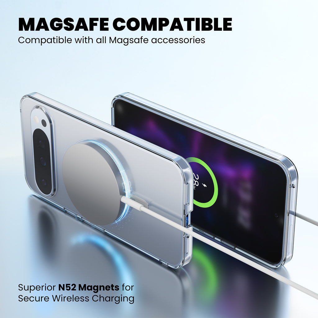 Anti-Yellow Magsafe Clear Case Google Pixel