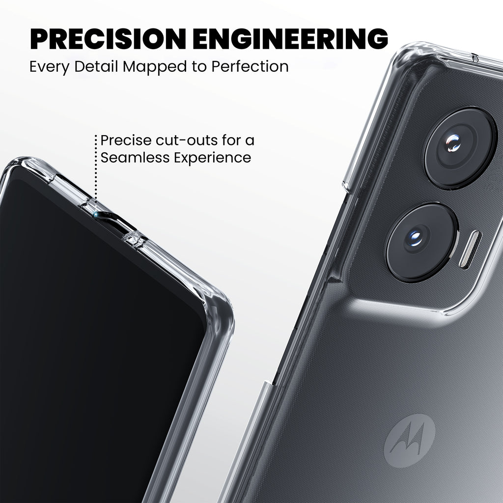 Anti-Yellow Clear Case - Motorola Edge 50 Fusion