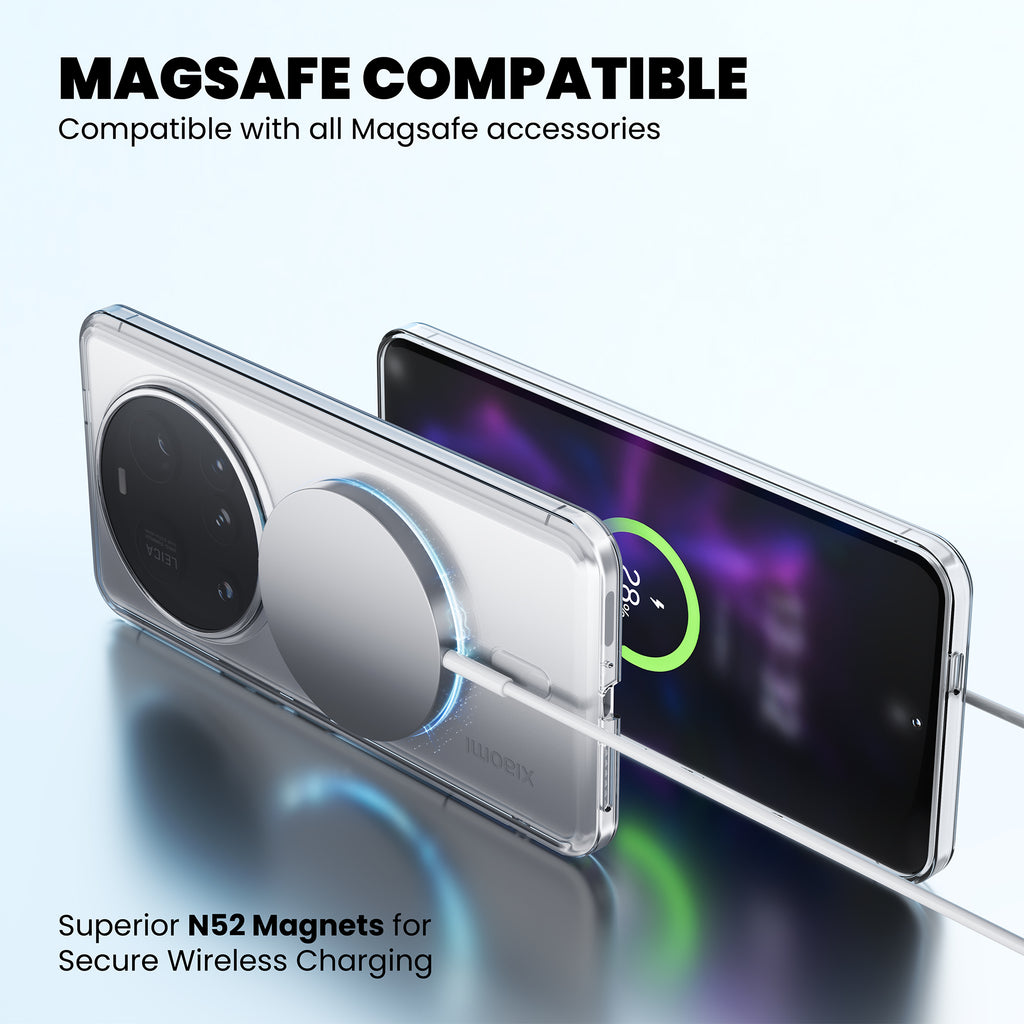 Anti-Yellow Magsafe Clear Case Xiaomi