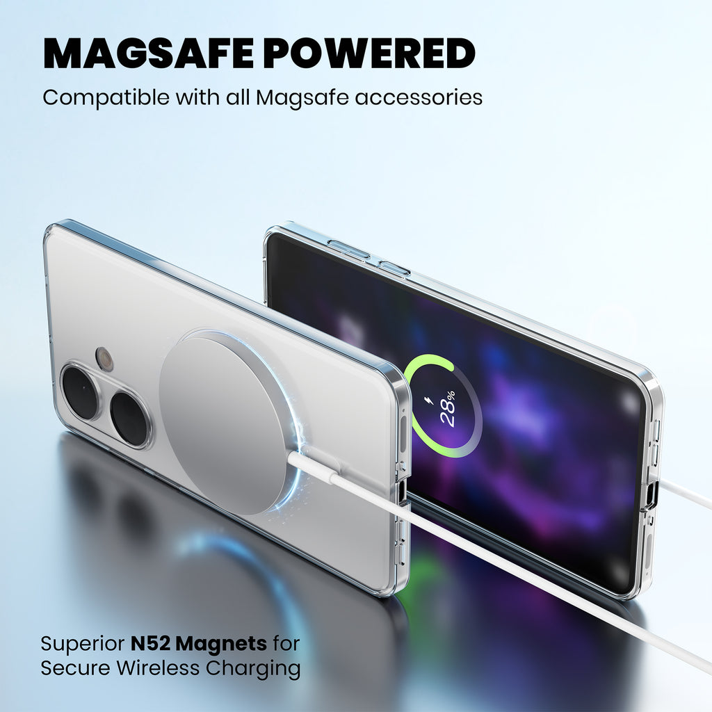 Anti-Yellow Magsafe Clear Case - OnePlus Nord CE 5