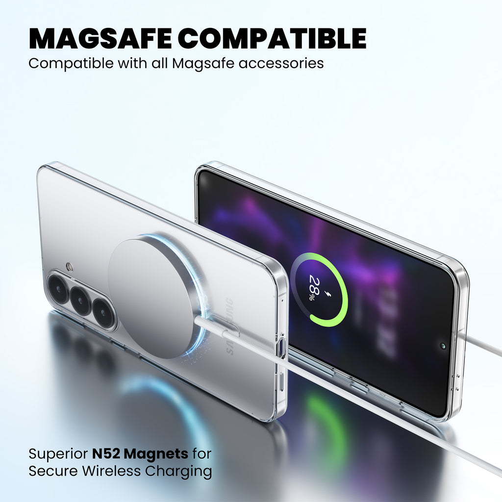 Anti-Yellow Magsafe Clear Case Samsung S Series