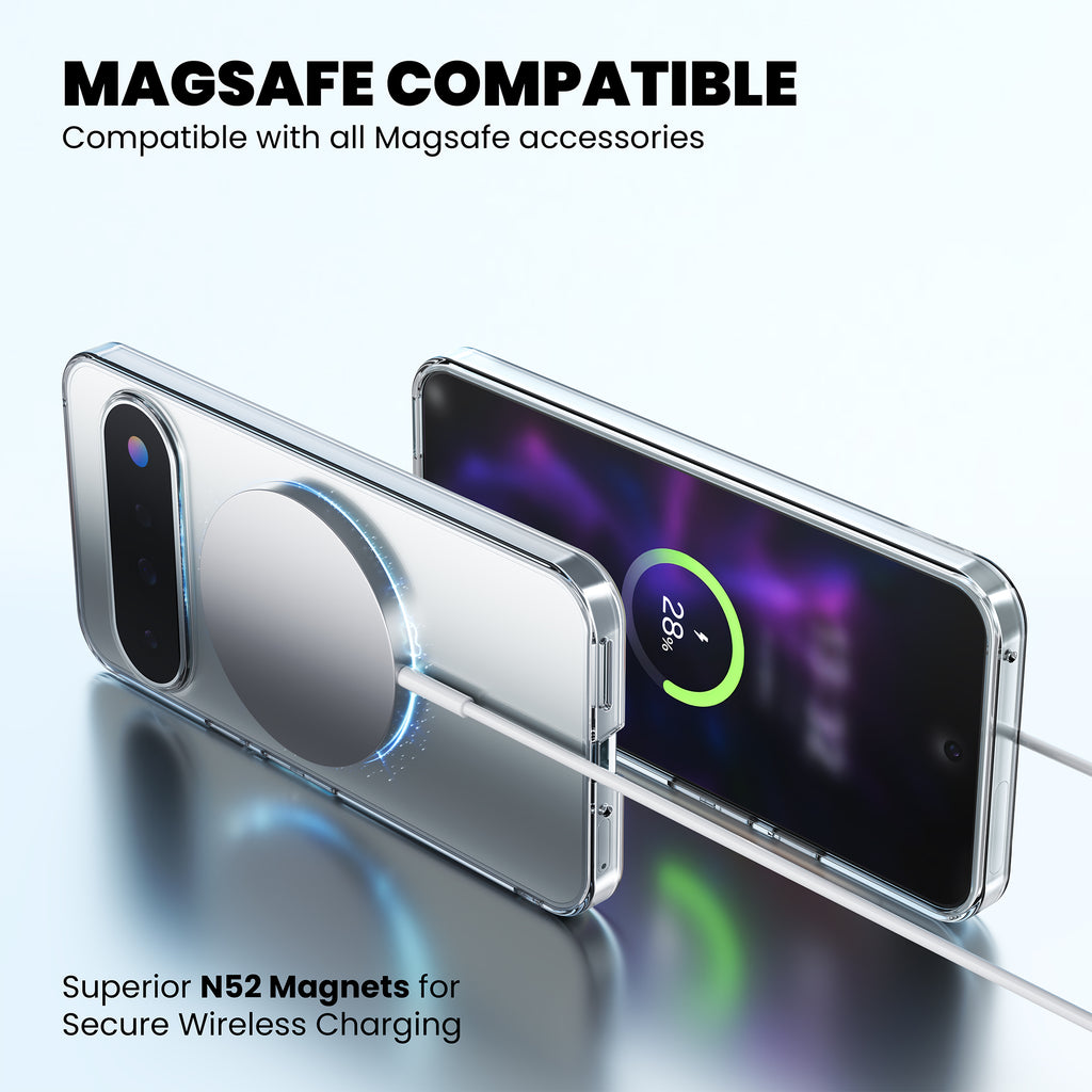 Anti-Yellow Magsafe Clear Case Google Pixel