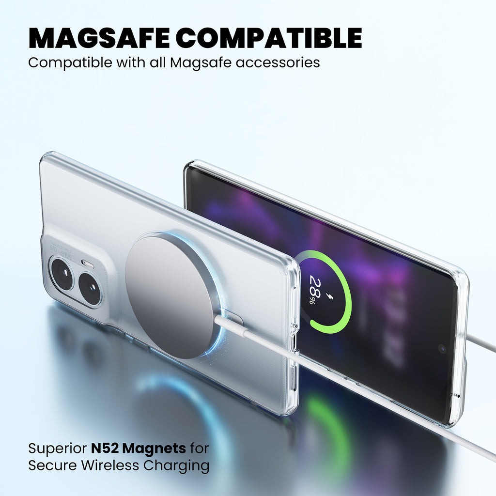 Anti-Yellow Magsafe Clear Case - Moto G62 5G