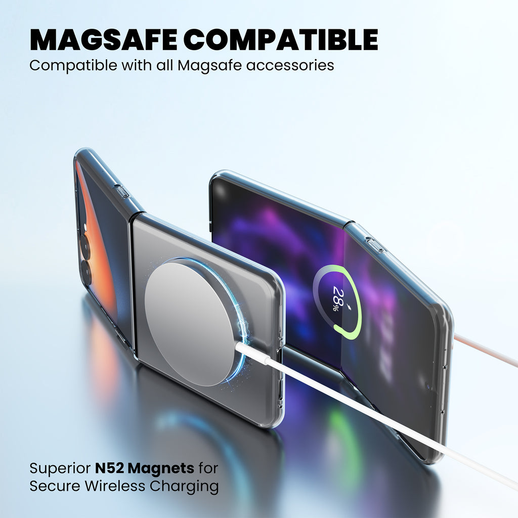 Anti-Yellow Magsafe Clear Case - Motorola Razr 50