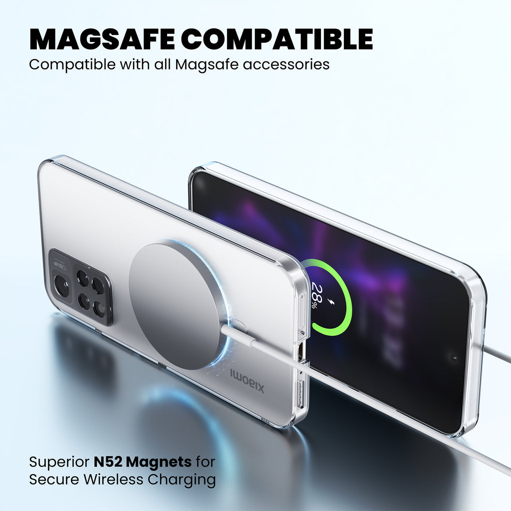 Anti-Yellow Magsafe Clear Case Xiaomi