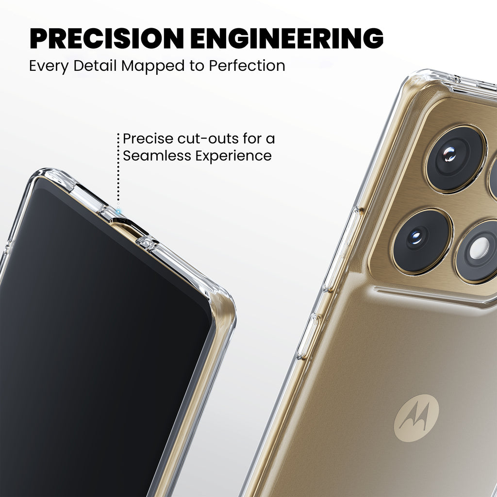 Anti-Yellow Clear Case - Motorola Signature