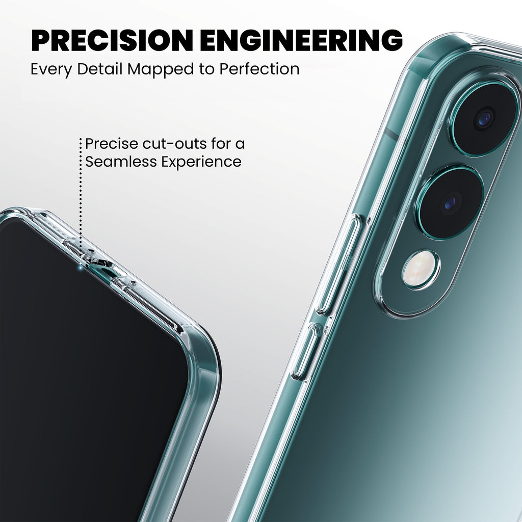 Anti-Yellow Clear Case - iQOO Z10 Lite 5G