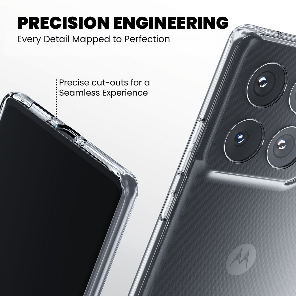 Anti-Yellow Clear Case - Moto G77 Power