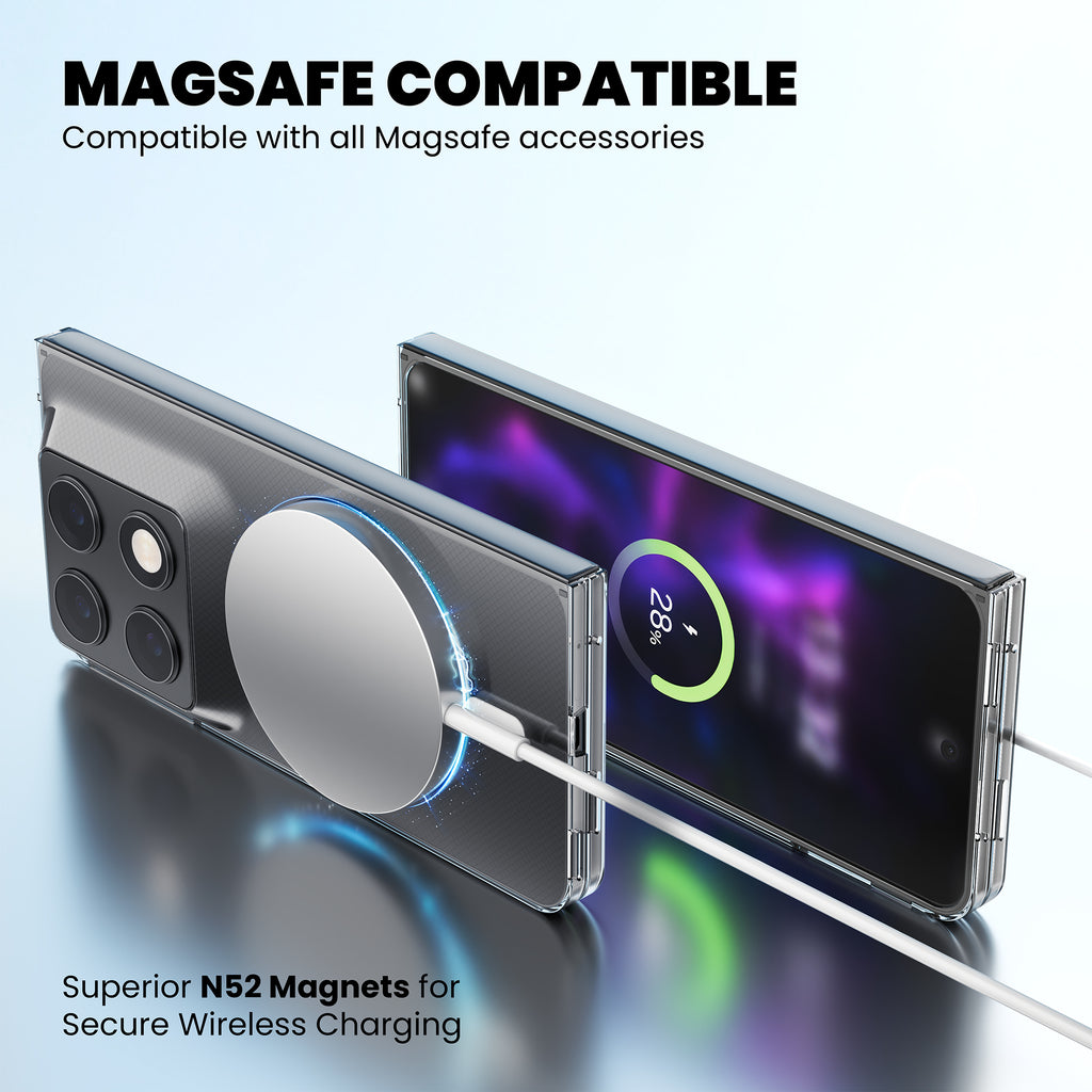 Anti-Yellow Magsafe Clear Case - Motorola Razr Fold