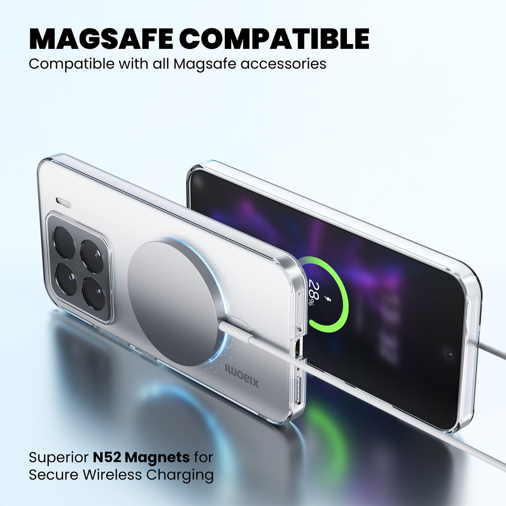 Anti-Yellow Magsafe Clear Case Xiaomi