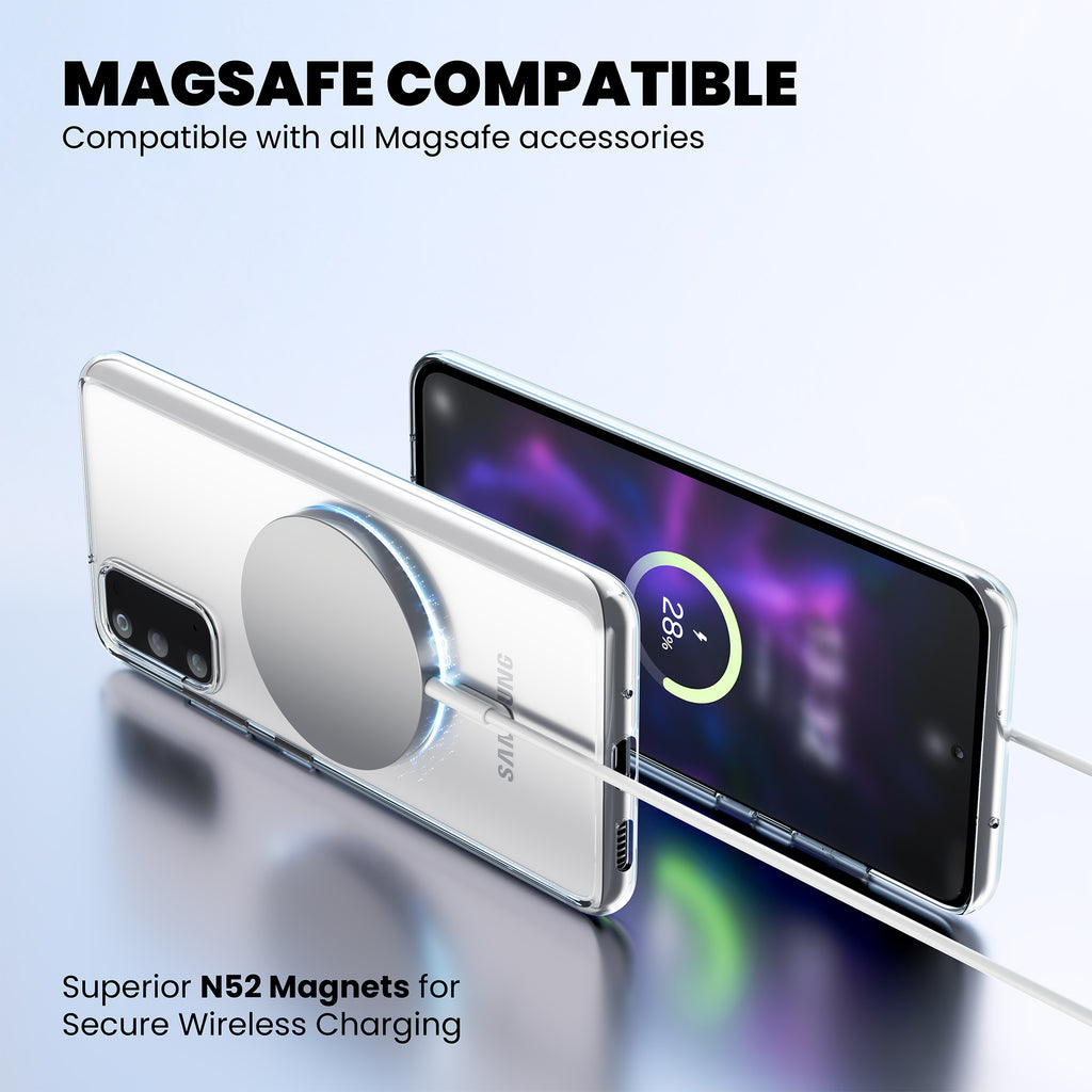 Anti-Yellow Magsafe Clear Case Samsung F Series