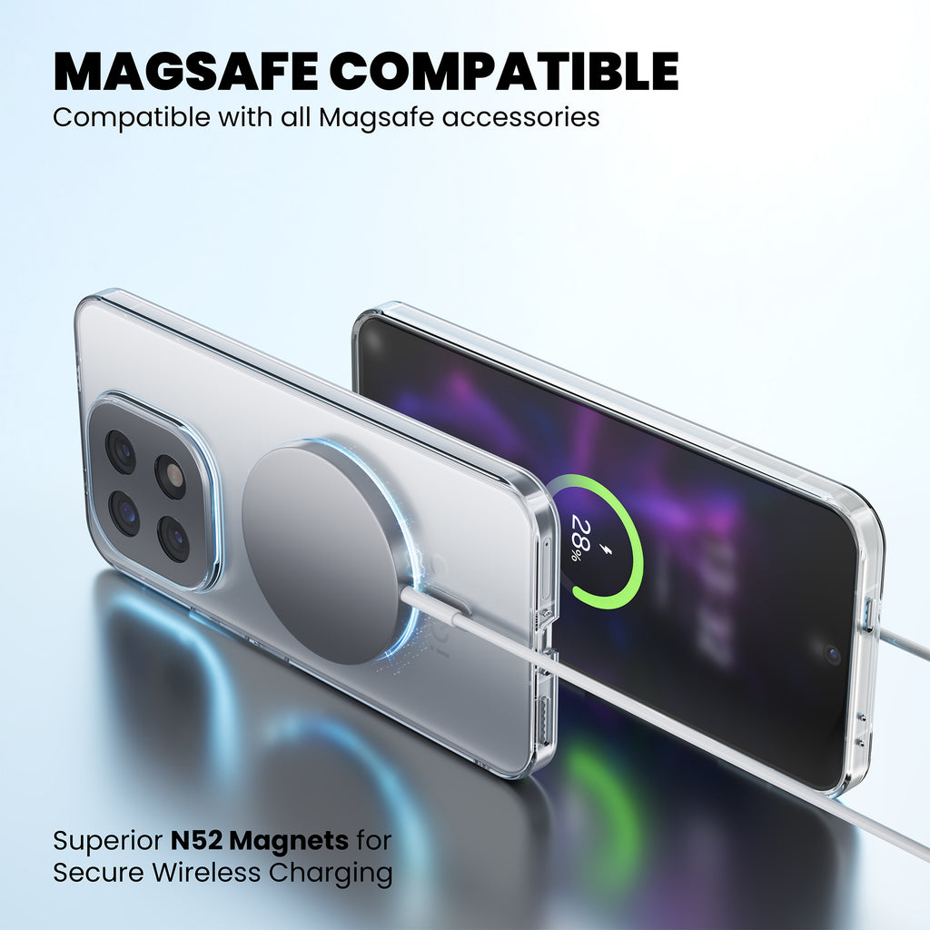 Anti-Yellow Magsafe Clear Case - iQOO 15R