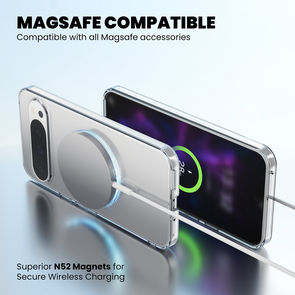 Anti-Yellow Magsafe Clear Case Google Pixel