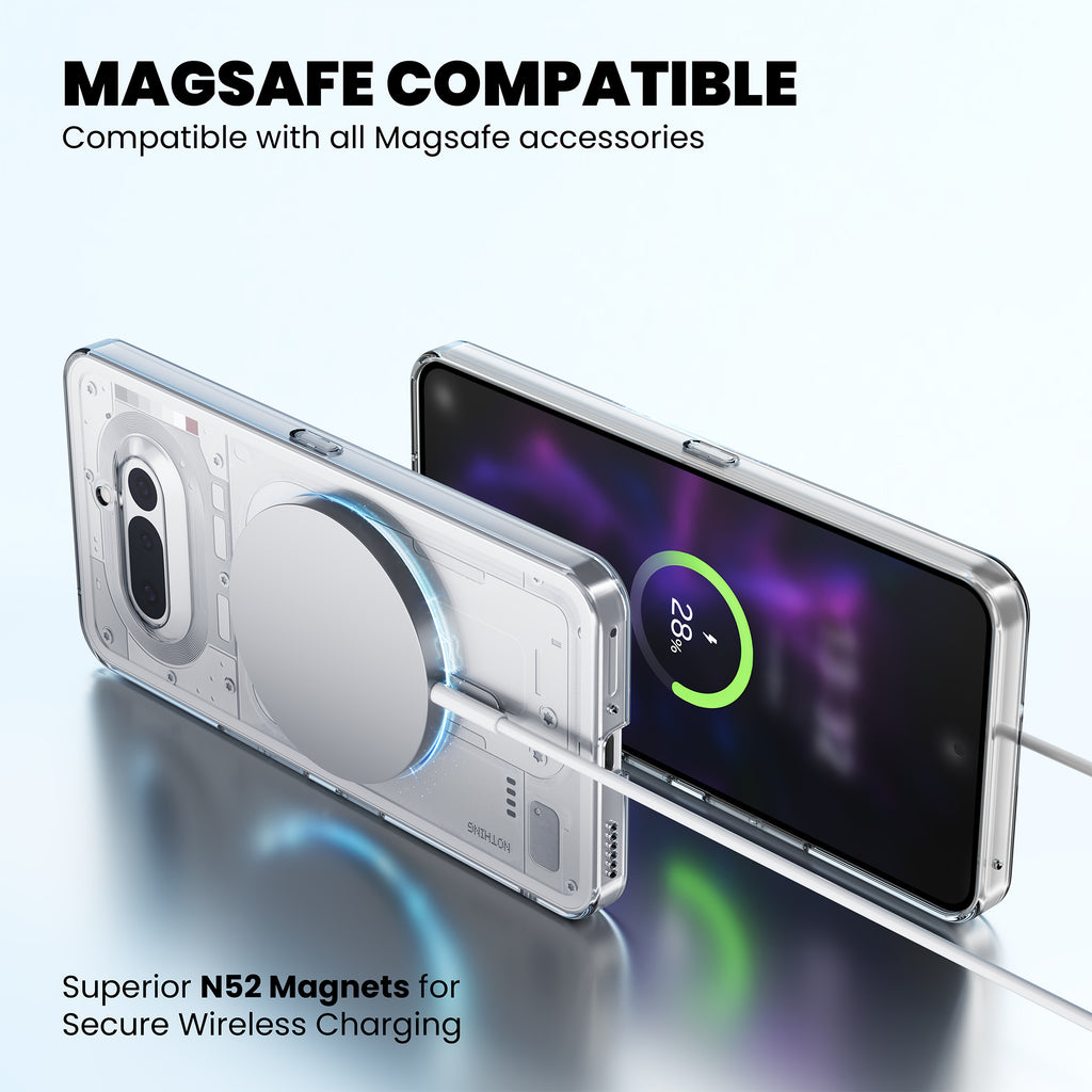 Anti-Yellow Magsafe Clear Case Nothing