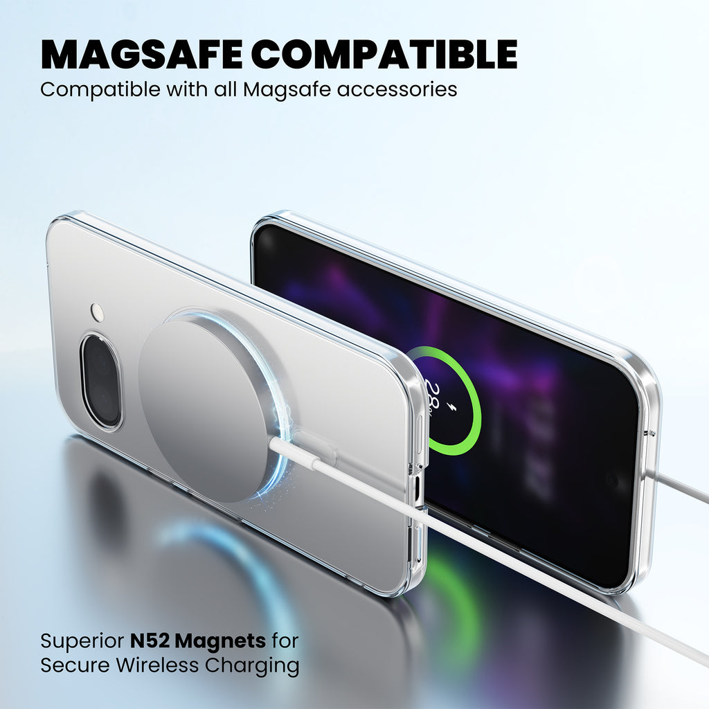 Anti-Yellow Magsafe Clear Case Google Pixel