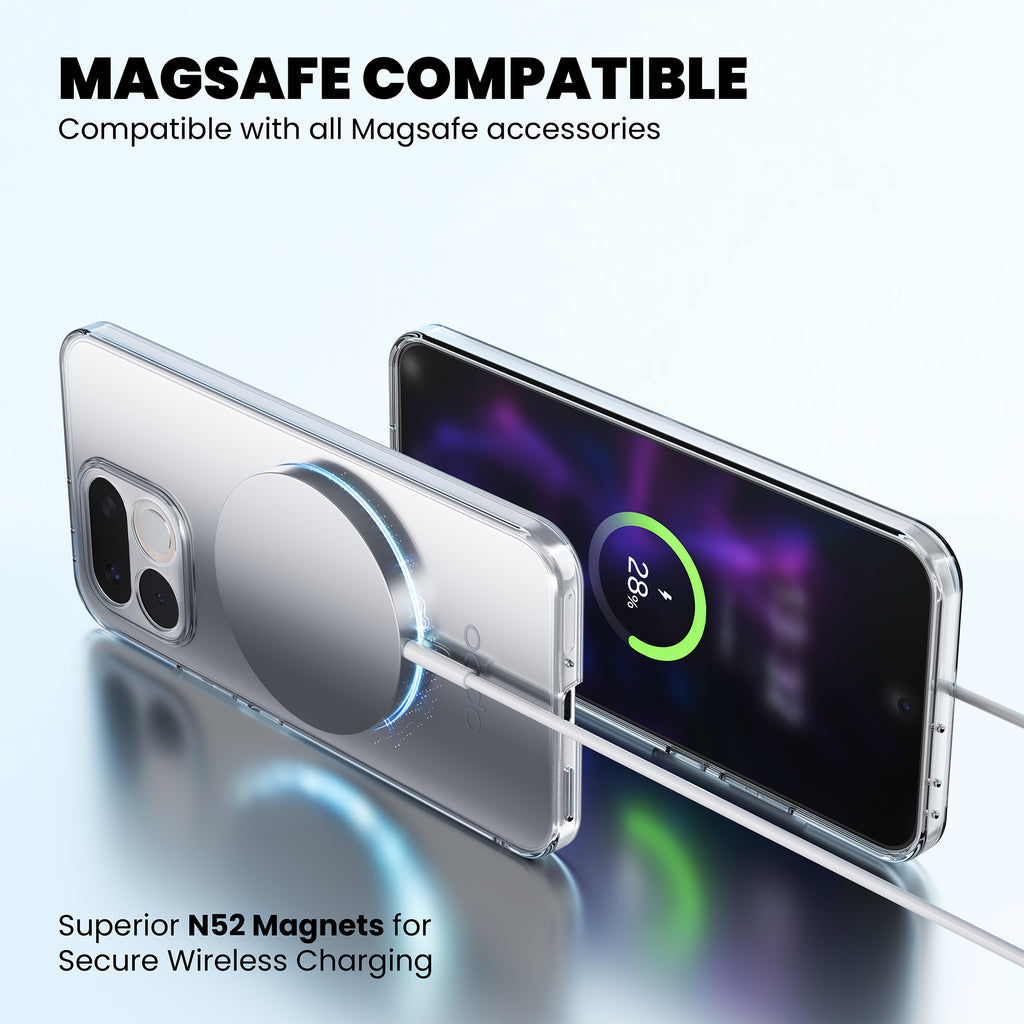 Anti-Yellow Magsafe Clear Case - Realme 16T 5G
