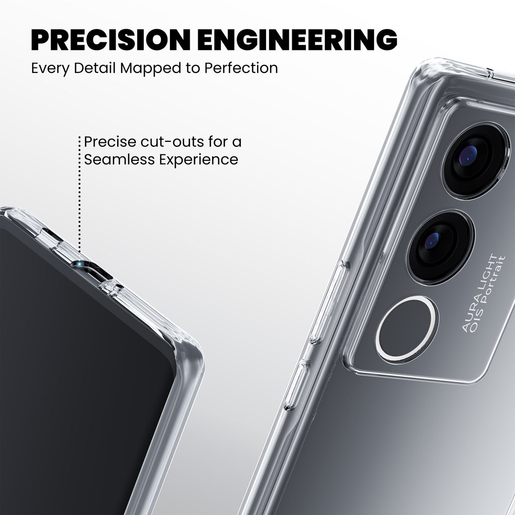 Anti-Yellow Clear Case - Vivo Y28 5G