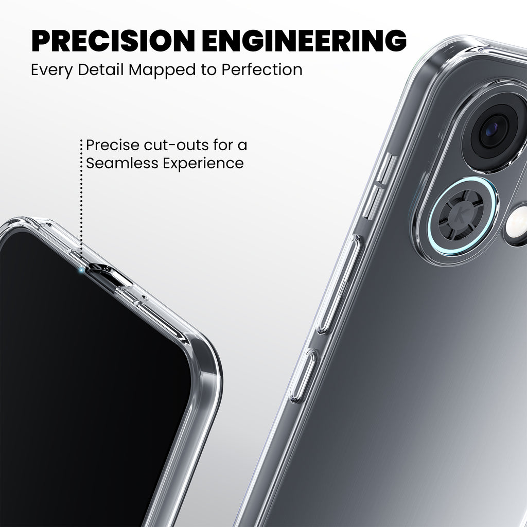 Anti-Yellow Clear Case Oppo K Series